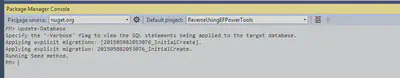 Update-Database